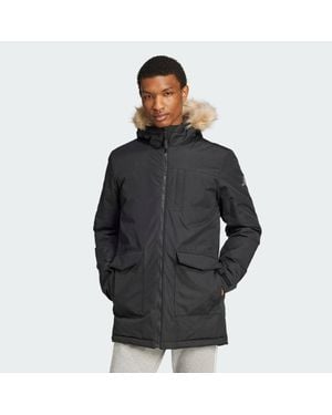 adidas Paveric Fur Parka - Black