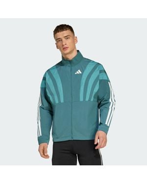 adidas Adizero Archive Running Jacket - Blue