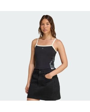 adidas Originals Flames Tank Top - Black