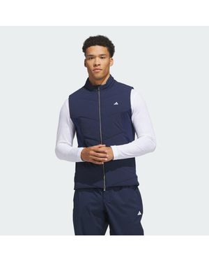 adidas Ultimate365+ Course Control Quilted Vest - Blue