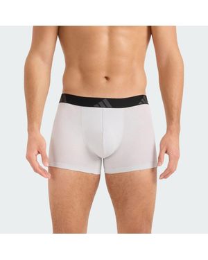 adidas Active Flex Boxershorts, Baumwolle, 3Er-Pack - Weiß