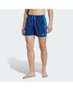 adidas 3-Stripes Swim Shorts - Blue