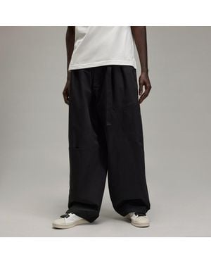 adidas Y-3 Vented Cargo Tracksuit Bottoms - Black