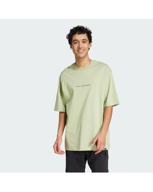 adidas Codes Doodle Camp Graphic Tee - Green