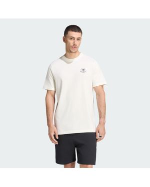 adidas Milano Shop Graphic Loose Tee - White