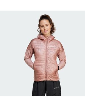 adidas Terrex Xperior Varilite Hybrid Primaloft Jacket - Pink