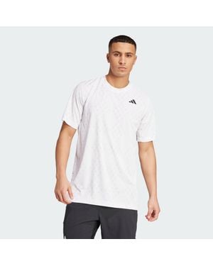 adidas Club Tennis Climacool Graphic T-Shirt - White