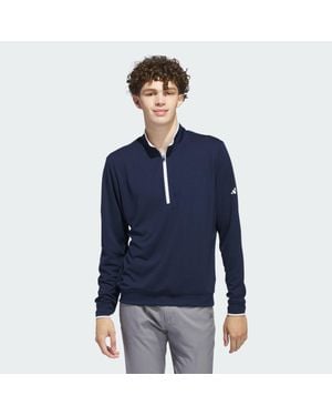 adidas Lightweight Half-Zip Top - Blue
