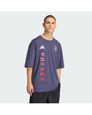 adidas Poc Z.N.E. T-Shirt - Blue
