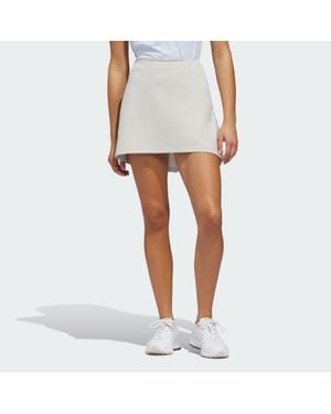 adidas Falda Pantalón Plisada Ultimate365 Tour - Blanco