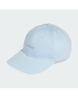 adidas Linear Embroidery Baseball Cap - Blue