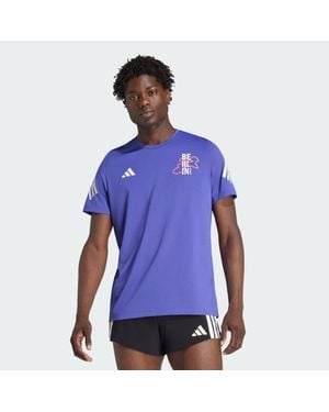 adidas Bmw Berlin-Marathon 2026 Finisher T-Shirt - Blue