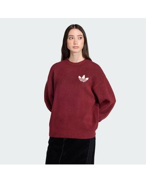 adidas Originals Athletic Dept Knitted Jumper - Red
