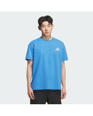 adidas Xploric Climacool Graphic T-Shirt - Blue