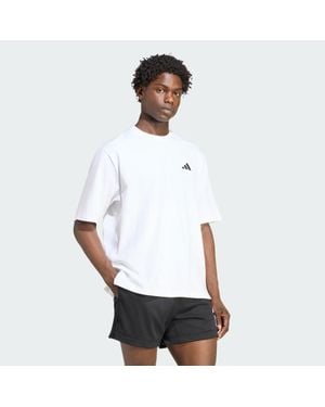 adidas Primelift Essentials Workout Graphics T-Shirt - White