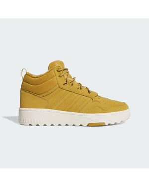 adidas Zapatilla Hoops 4.0 Mid - Amarillo