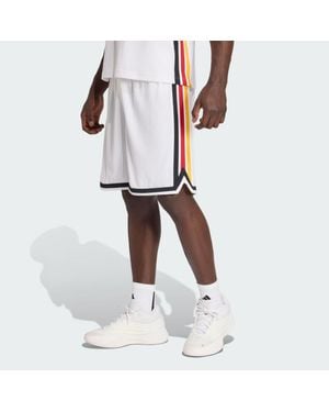 adidas Dbb Basketball Home Shorts - White