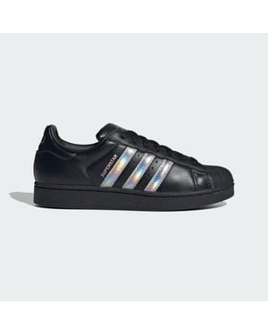 Black Adidas Superstar Shoes for Women - Up to 35% off | Lyst UK
