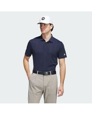adidas Ultimate365 Micro Texture Polo Shirt - Blue