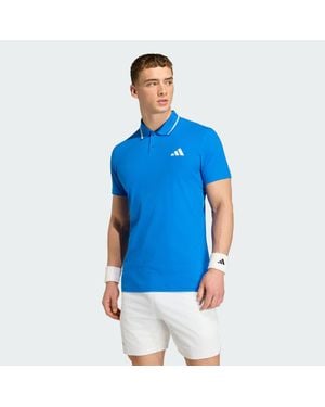 adidas Tennis Climacool Freelift Polo Shirt Pro - Blue