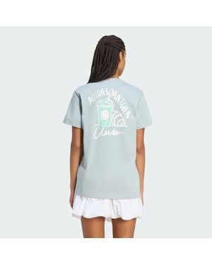 adidas Food Loose Graphic T-Shirt - Blue