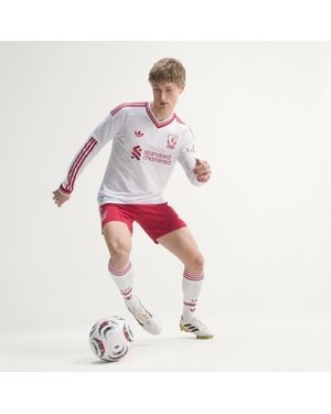 adidas Liverpool Fc 26/27 Away Authentic Jersey Longsleeve - Pink