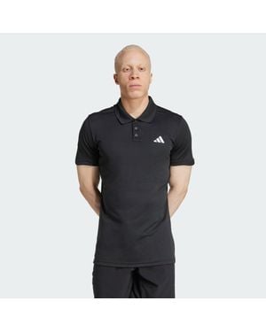 adidas Tennis Climacool Freelift Polo Shirt - Black