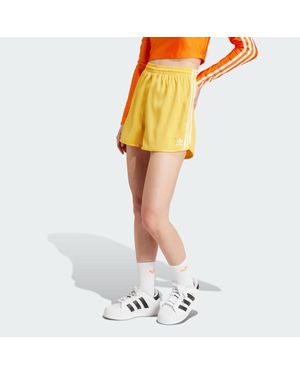adidas Originals Satin Sprint Shorts - Yellow