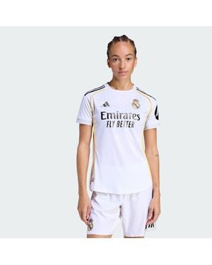 adidas Real Madrid 25/26 Home Authentic Jersey - White