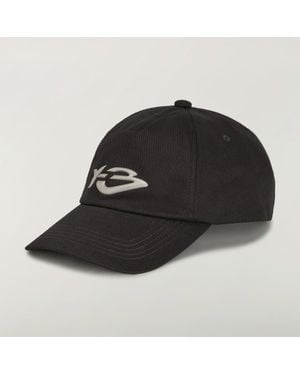 adidas Y-3 Graphic Logo Cap - Black