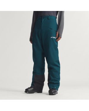 adidas Terrex Multi 2 Layer Climaproof Insulated Tracksuit Bottoms - Blue