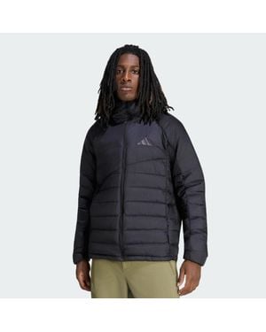 adidas Chaqueta De Plumón Con Capucha Terrex Xperior Climawarm - Negro