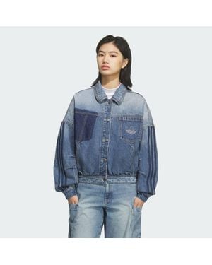 adidas Denim Jacket - Blue