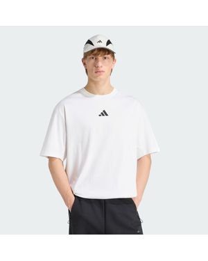 adidas Z.N.E. Loose Fit T-Shirt - White