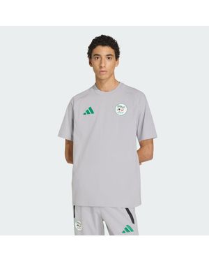 adidas Algeria Tiro Travel Crew T-Shirt - White