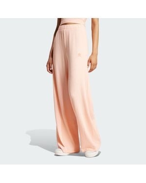 adidas Essentials Wide Rib Trousers - Orange