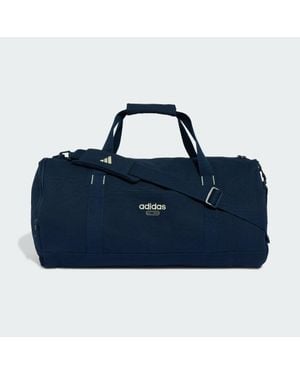 adidas Canvas Duffel Bag - Blue