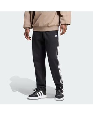 adidas Essentials 3-Stripes French Terry Tapered Cuffed Joggers - Multicolour