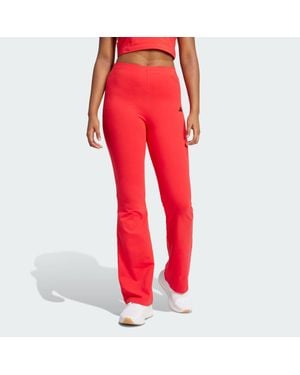 adidas Essentials Small Logo Flared Leggings
