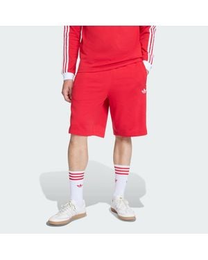 adidas 3-Streifen Shorts - Rot