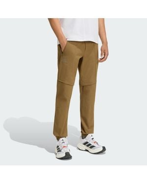 adidas Terrex Xperior Utilitas Clima365 Zip-Off Tracksuit Bottoms - Natural