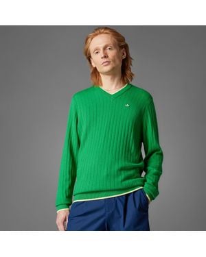 adidas Originals Cashmere Knit Sweatshirt - Green