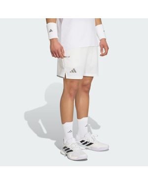 adidas Tennis Climacool Shorts &Amp; Inner Shorts Set - White
