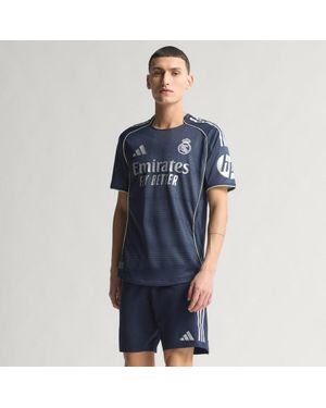 adidas Camiseta Segunda Equipación Real Madrid 25/26 Authentic - Azul