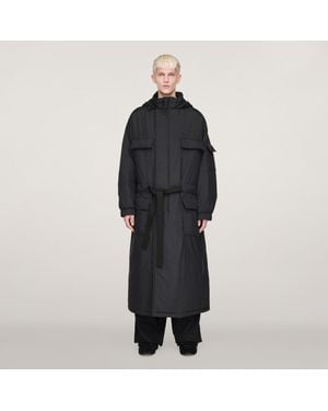 adidas Y-3 Padded Hooded Parka - Black