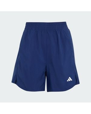 adidas Workout Essentials High Rise 5Inch Shorts - Blue