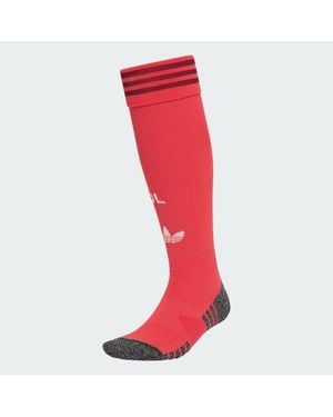 adidas Olympique Lyonnais 26/27 Trefoil Socks - Red