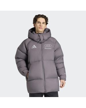 adidas Audi Revolut F1 Team Engineers &Amp; Marketing Winter Jacket - Grey