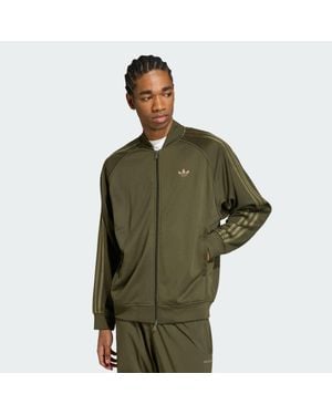 adidas Sst Adicolor Classics Loose Tracktop - Verde