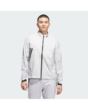 adidas Ultimate365 Tour Climaproof+ Full-Zip Jacket - White
